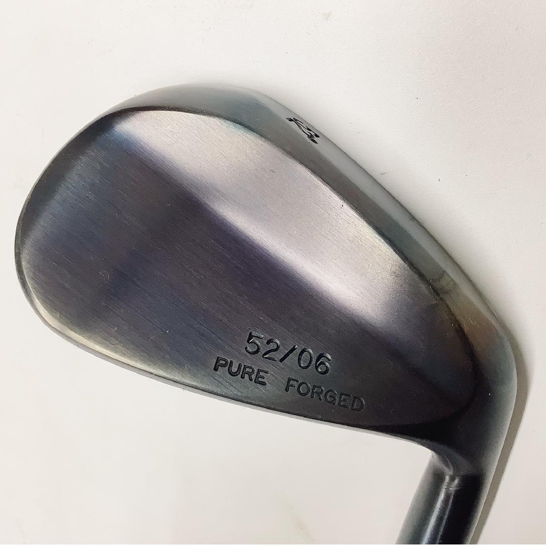 【ヘッドパーツ：新品：焼鈍し】日本製・軟鉄鍛造・旧ミゾ・2本組！52°56°