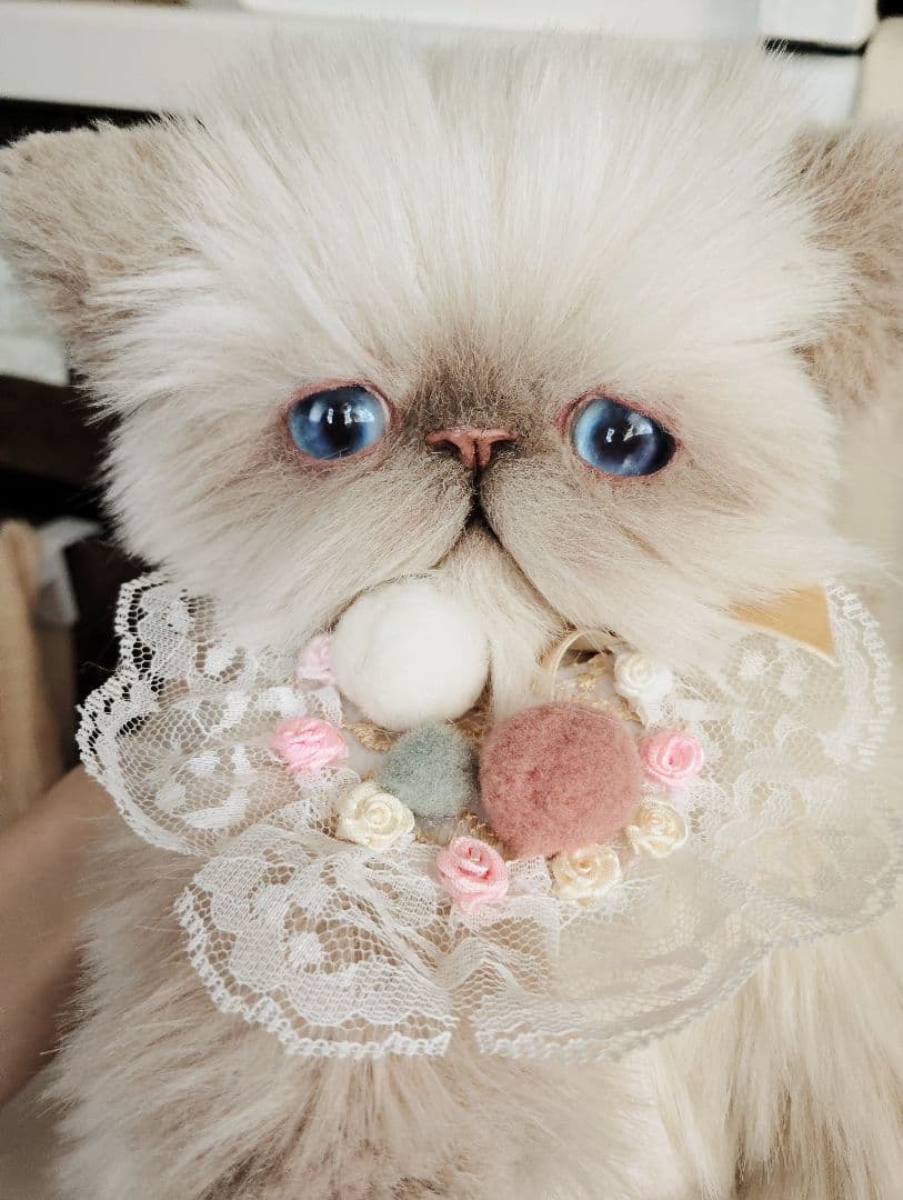 おふぅちゃんオーダー❤ライラックポイント♡子猫ちゃん♡アートドール♡ぬいぐるみ♡