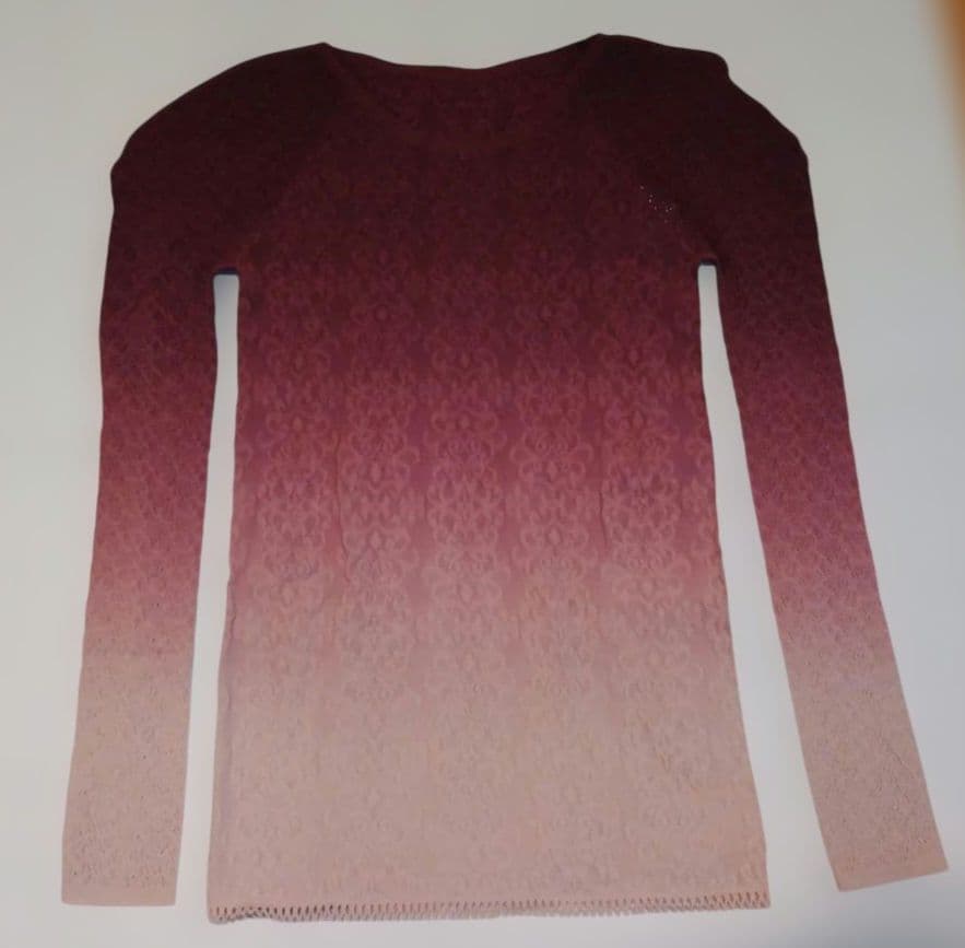 チャコット　ノーソーイング　グラデーション　ワインレッド　タグ付き新品