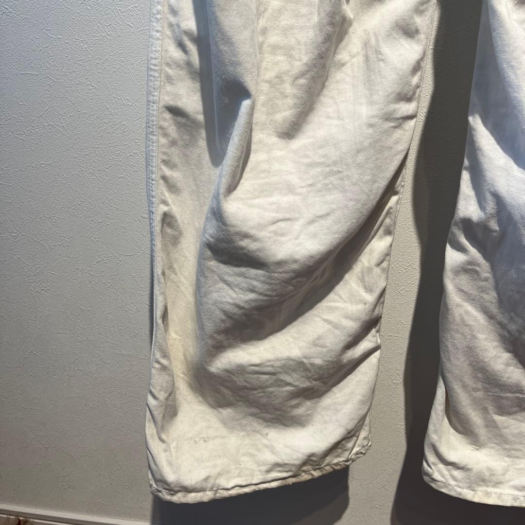 W*S様 Lee 50s ナンバー刺繍 生成り ヘリンボーン オールインワン