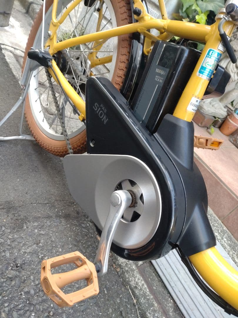 配送可★直接引渡可★ブラウンカスタム【ヤマハ パス シオン】電動アシスト自転車
