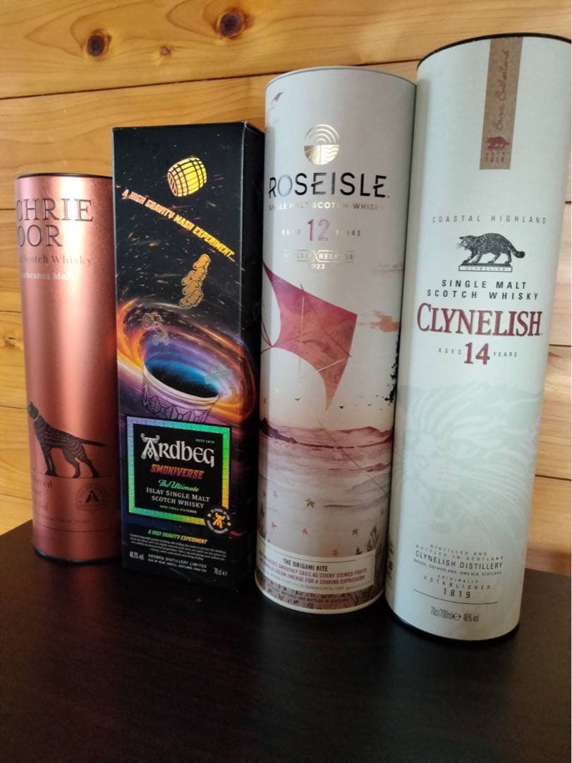 ⭐︎お値引きしました⭐︎出品9/30まで　ウイスキー4本セット①