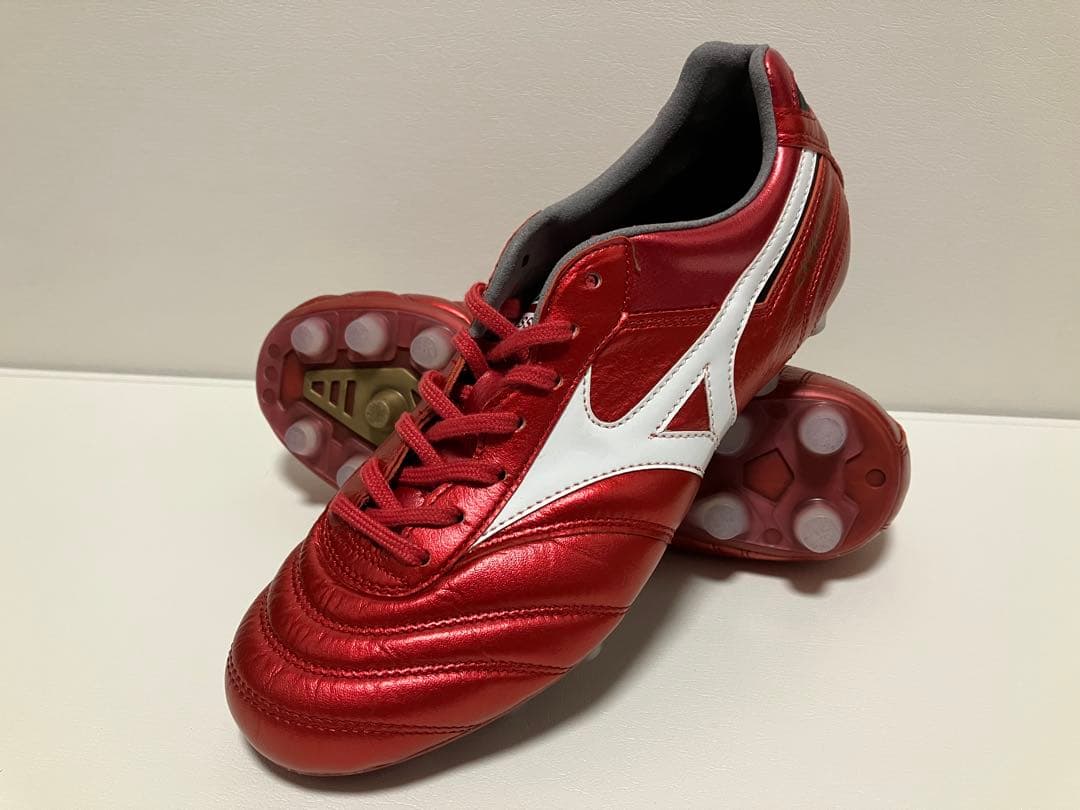 【再値下げ】超美品　モレリアII JAPAN レッド　23cm