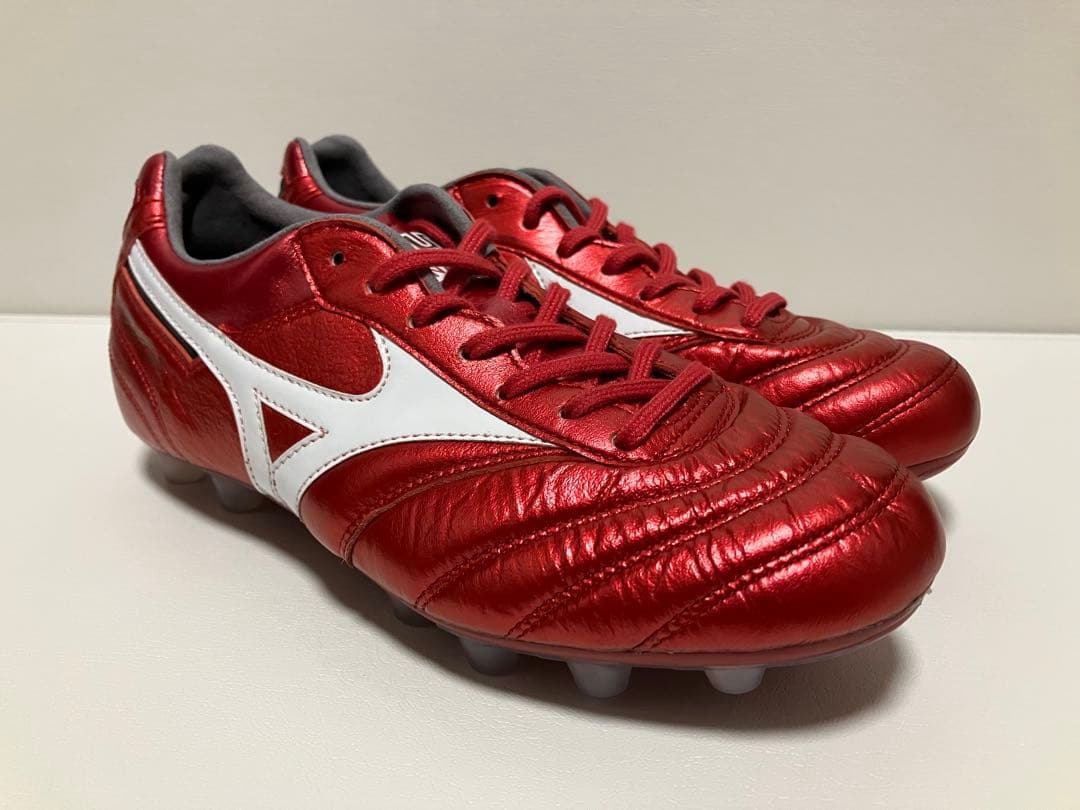 【再値下げ】超美品　モレリアII JAPAN レッド　23cm