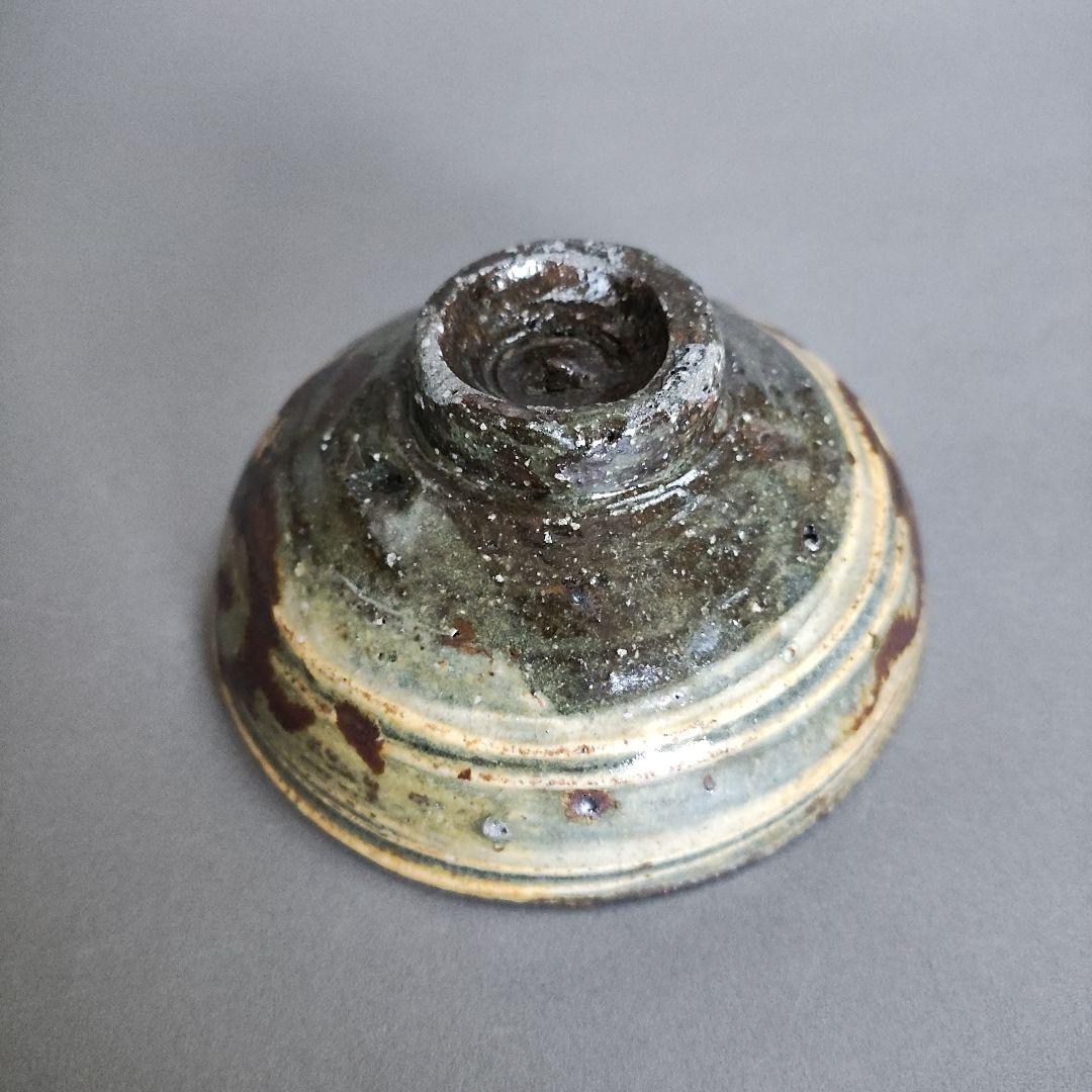 古松淳志　刷毛目ぐい呑　李朝　吉田明