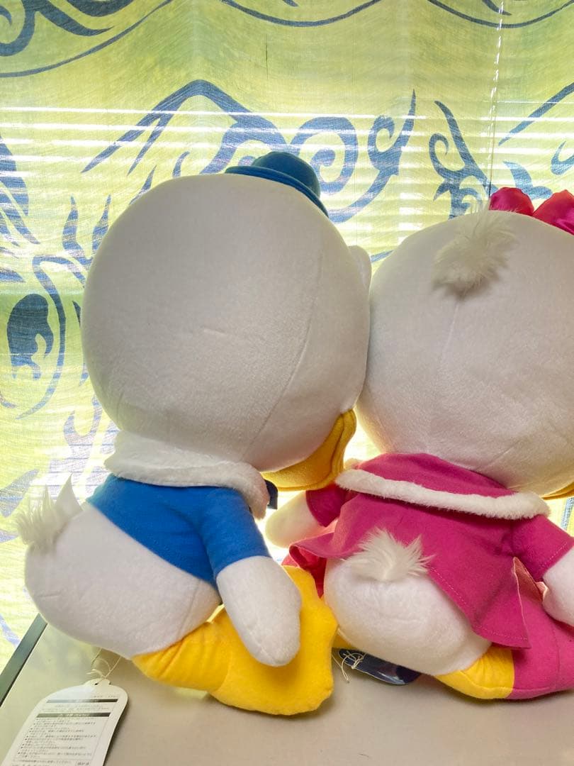 ドナルド　デイジー　ぬいぐるみ