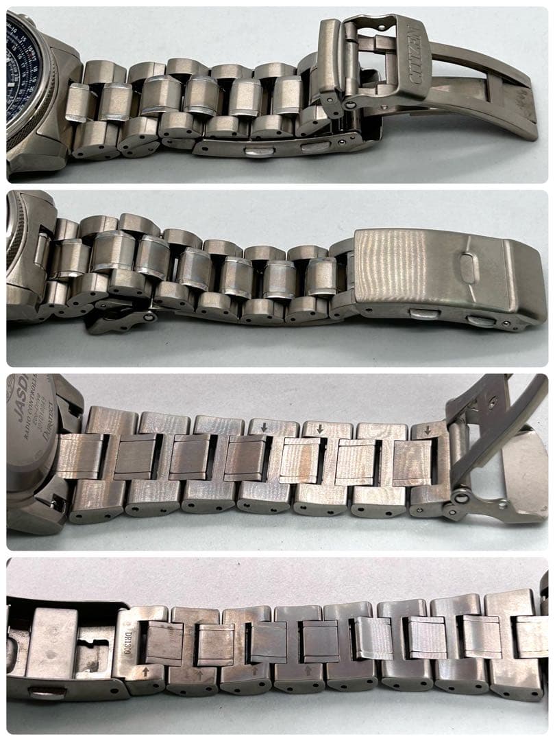 稼働 CITIZEN H610-T019382 ブルーインパルス エコドライブ