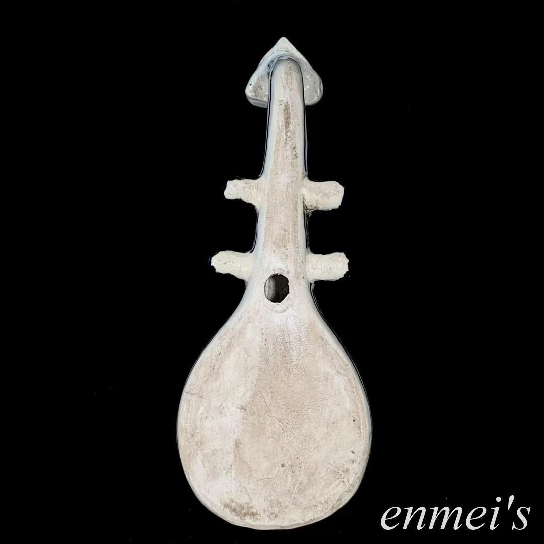 中国古美術・元款青花釉里紅描金彩龍紋琵琶・青花磁・純手描き・陶芸・花瓶・文房具