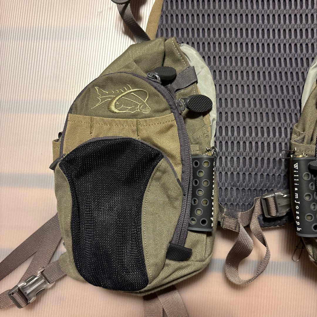 ウィリアムジョセフNew Costal ニューコースタル フィッシングベストレア