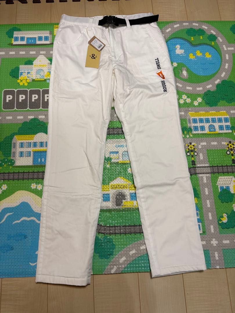 ROUGH & SWELL ゴルフパンツ Mホワイト