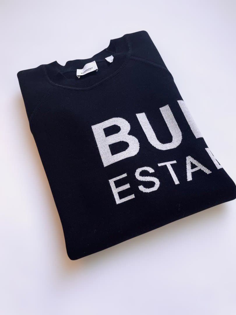 BURBERRY ホースフェリー クルーネックニット XS