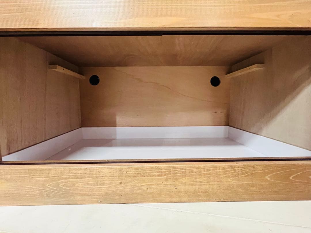 大型木製ケージ 900×600×450 小動物、爬虫類用 未使用