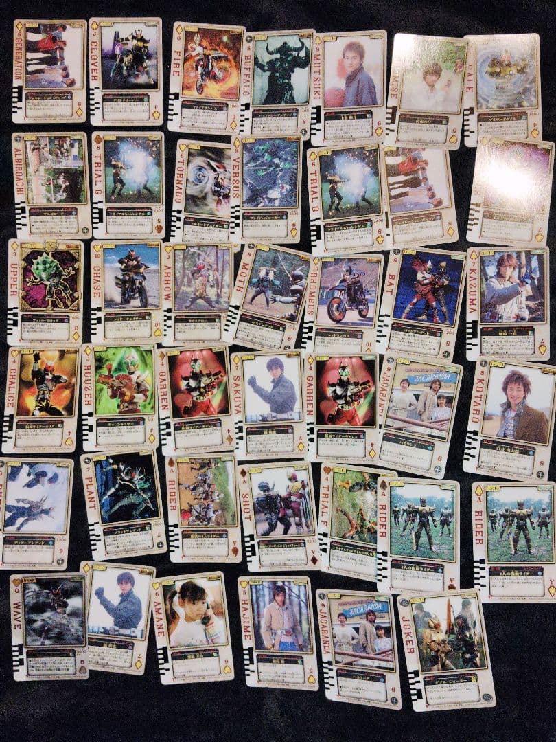 仮面ライダー剣 ラウズカード トランプボックス まとめ売り 約200枚