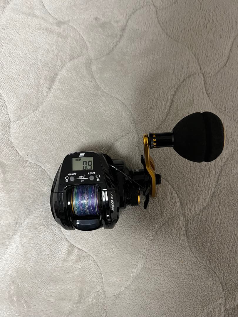 アブガルシア　MAX DLC Ｐ両軸リール ブラック/ゴールド