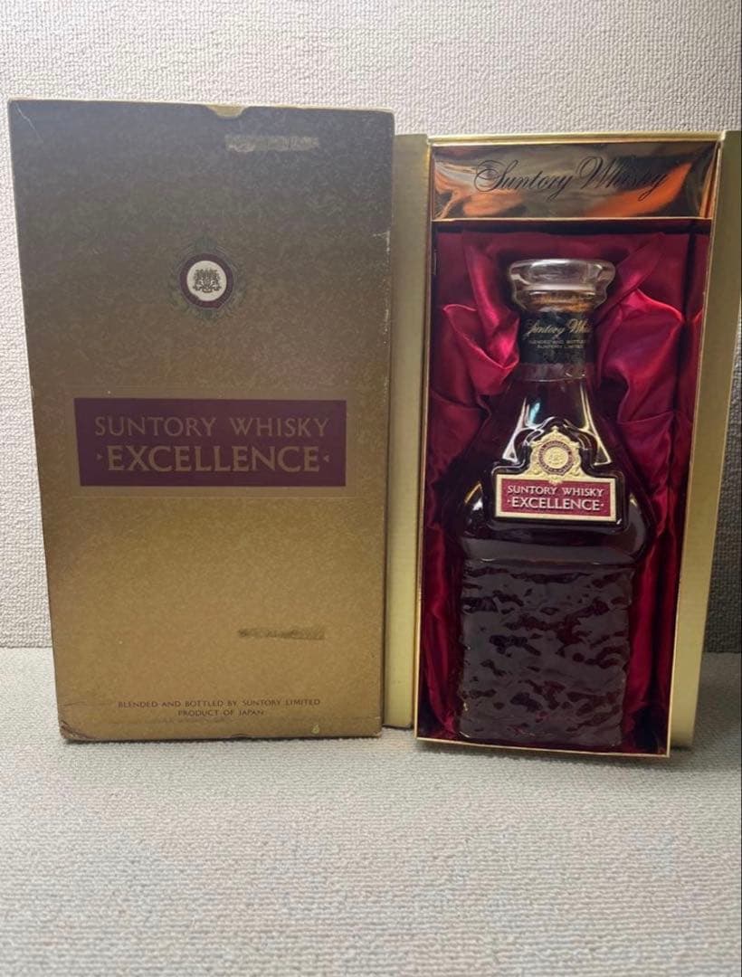 サントリーエクセレンス　2003年80周年記念ボトル　未開封750ml 箱おまけ