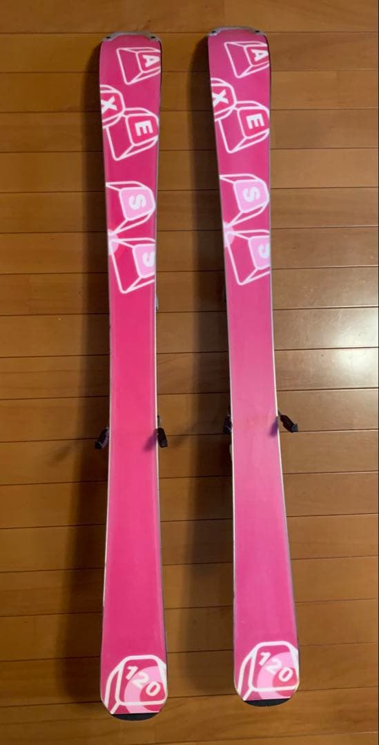 SALOMON スキー板 120cm ビンディング付き