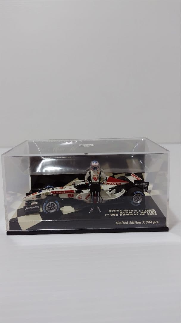 【1月31日まで出品】1/43 2006年ホンダF1レーシング　J.バトン