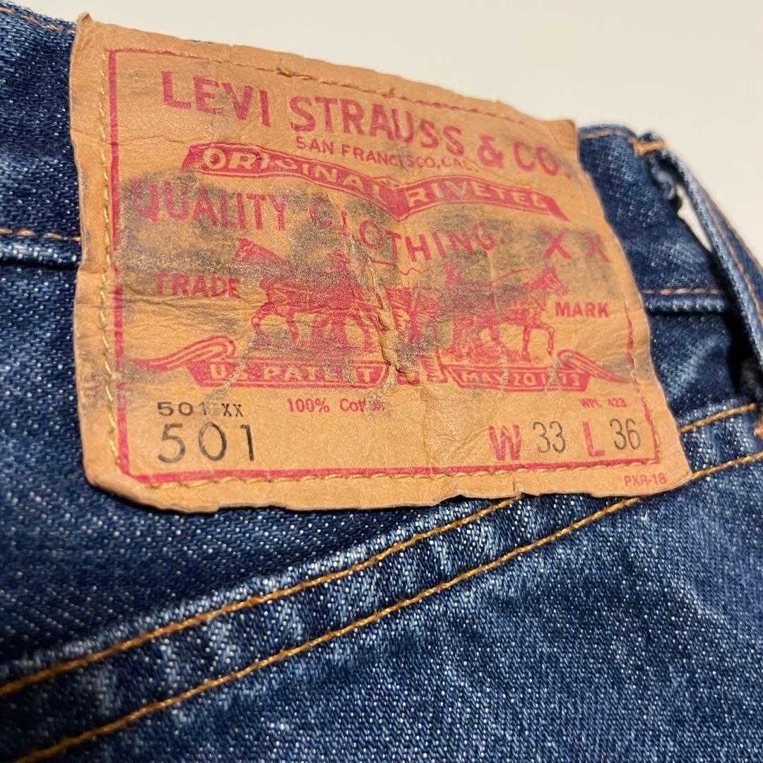 1966年モデル　リーバイス501xx 501 ダブルネーム　アメリカ製　w33