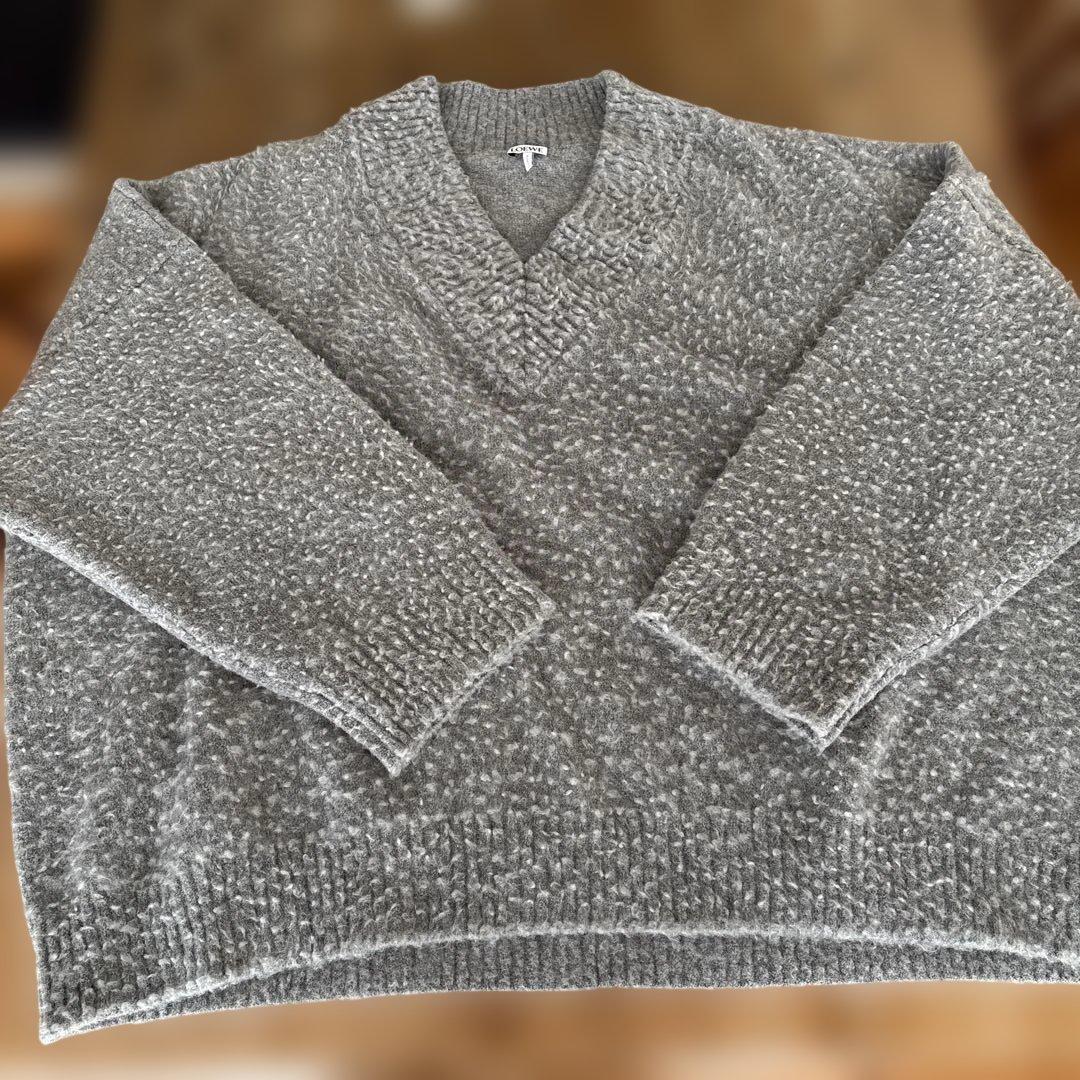 LOEWE Vネックニット　メンズXS