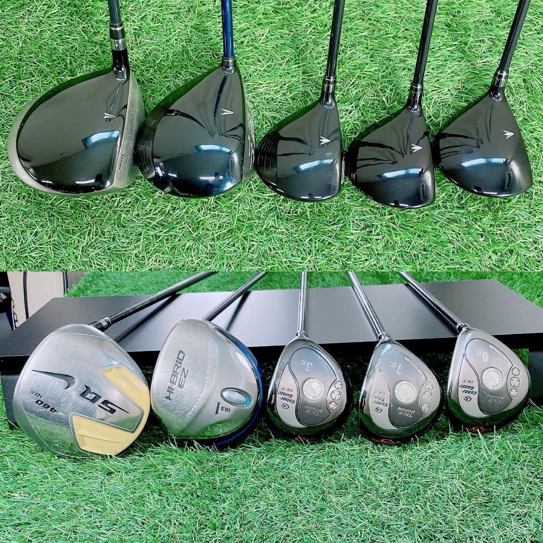 即コースデビュー　メンズゴルフ 初心者セット NIKE入り14本 N2466