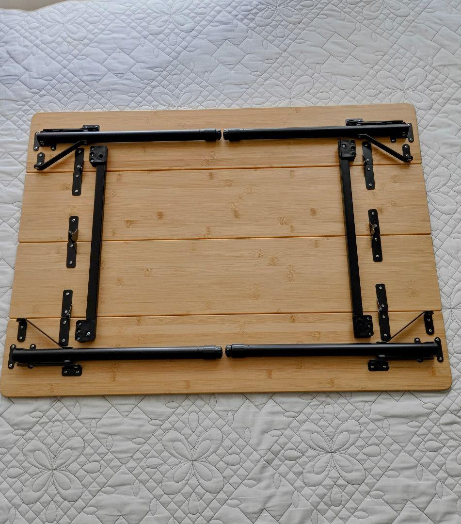 キャンプテーブル　折りたたみテーブル 90x65cm