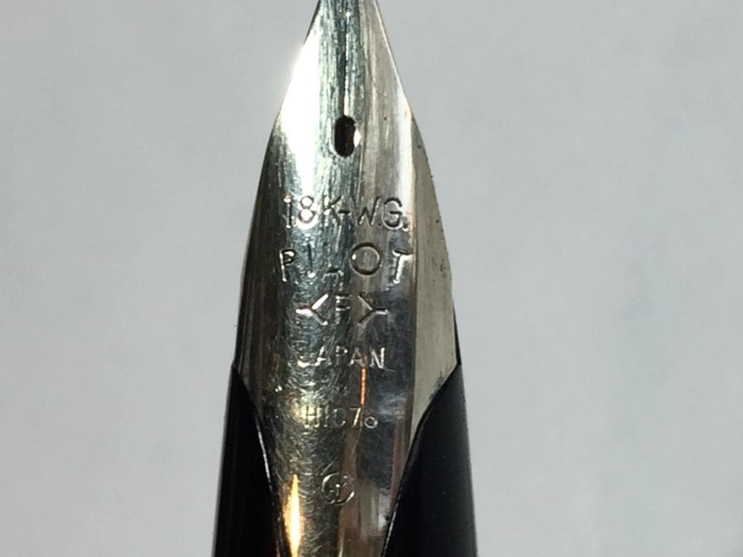 PILOT CUSTOM スターリングシルバー 18K-WG 般若心経 万年筆