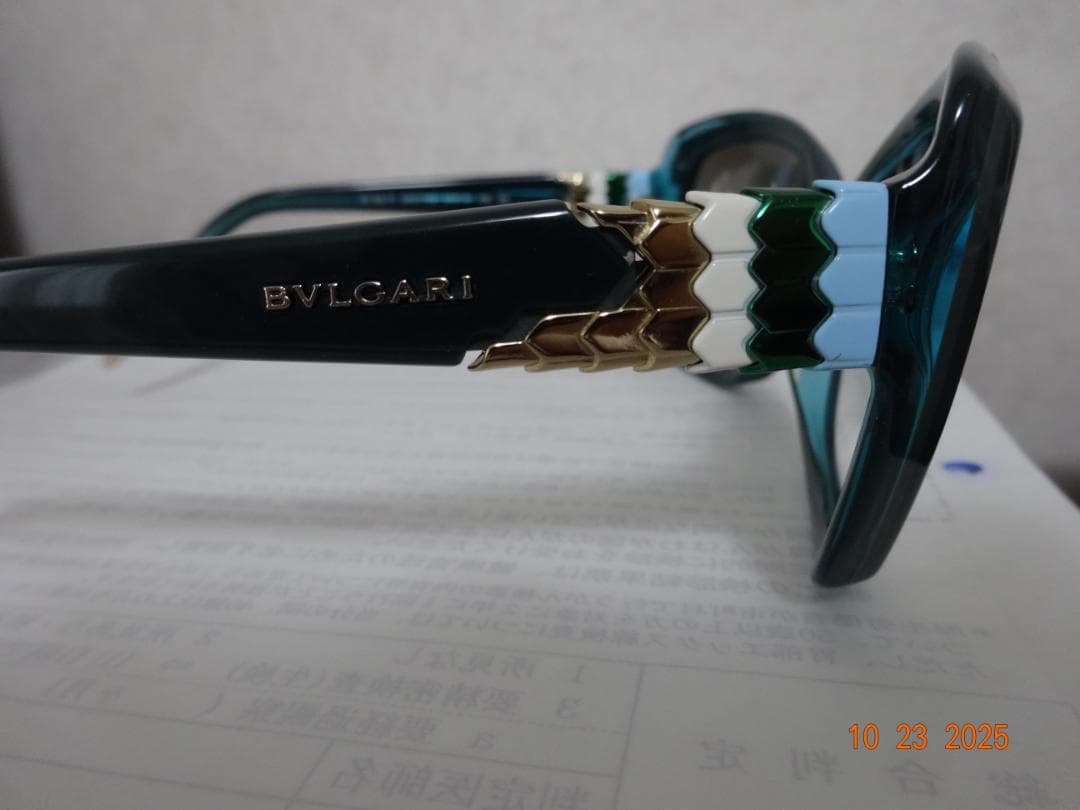 BVLGARI サングラス　8133Ｆ　56□18　made in Itaiy