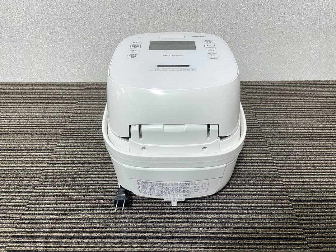 東芝　RC-10VSP 真空圧力IH ホワイトデジタル炊飯器