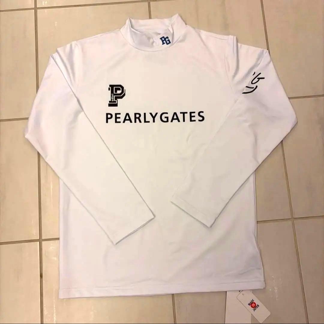 【新品・未使用】PEARLY GATES ホワイト長袖シャツ