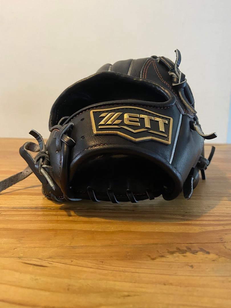 ZETT 軟式グローブ 黒 ネオステイタス　源田モデル　一般用