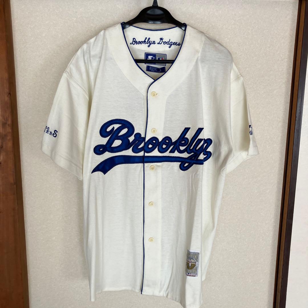 90s starter ベースボールシャツ(brooklyn dodgers)