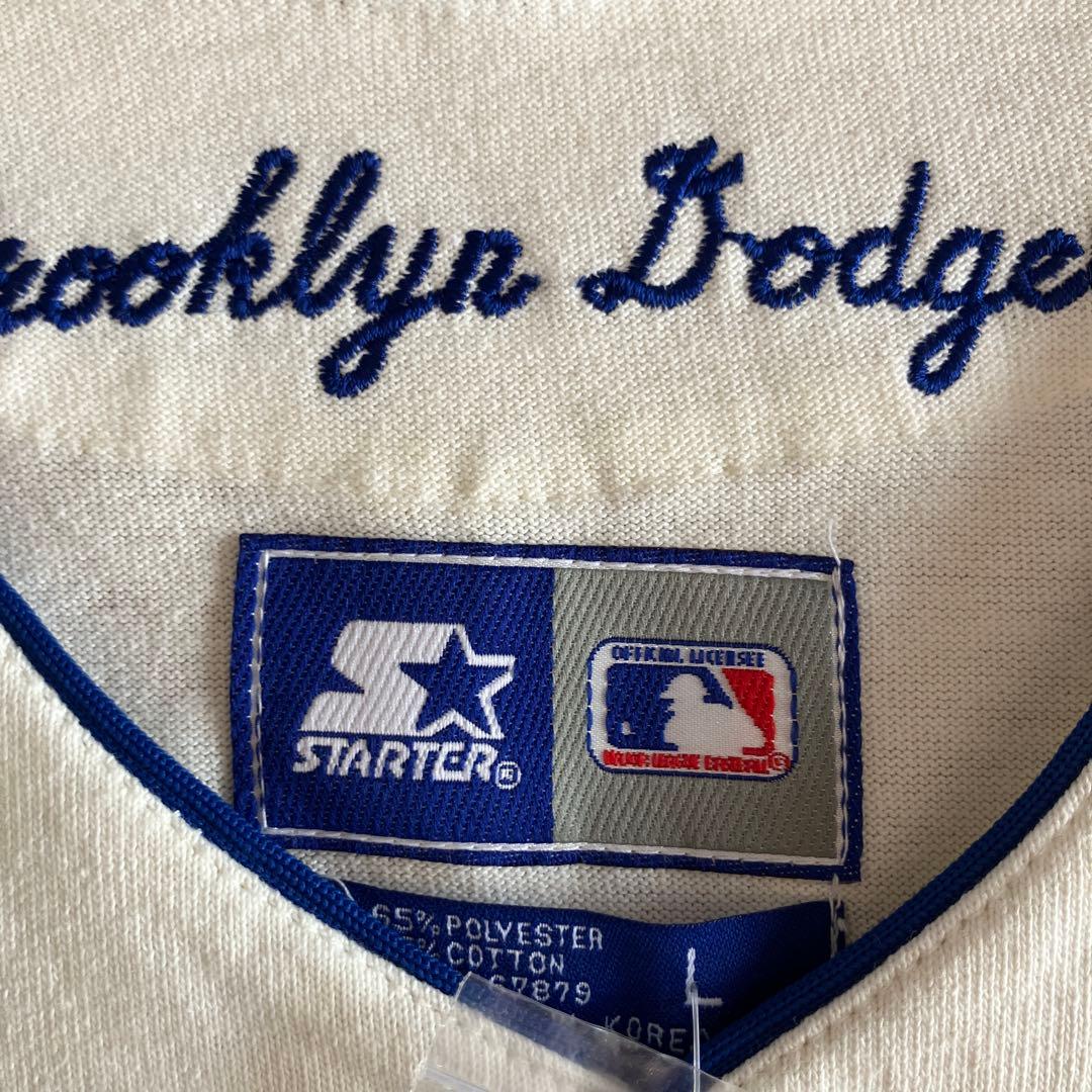 90s starter ベースボールシャツ(brooklyn dodgers)