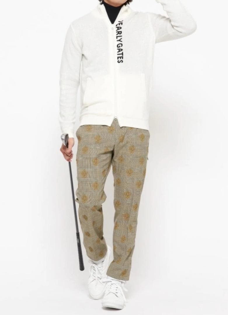 未使用3.3万 パーリーゲイツ 発熱 保温 ソフトサーモ パンツ 5 (L)