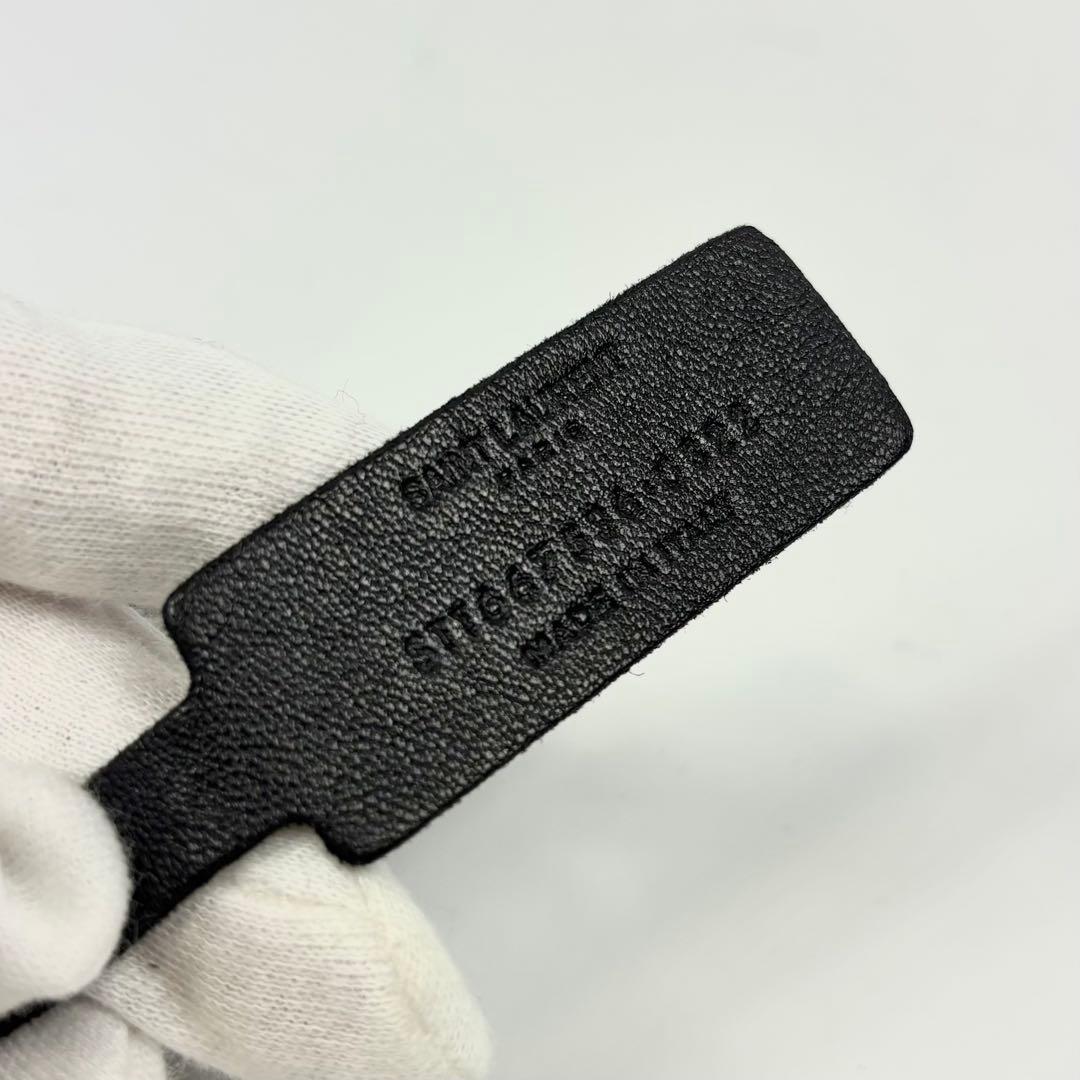 SAINT LAURENT PEPE KEYRING 現行 キーリング 犬