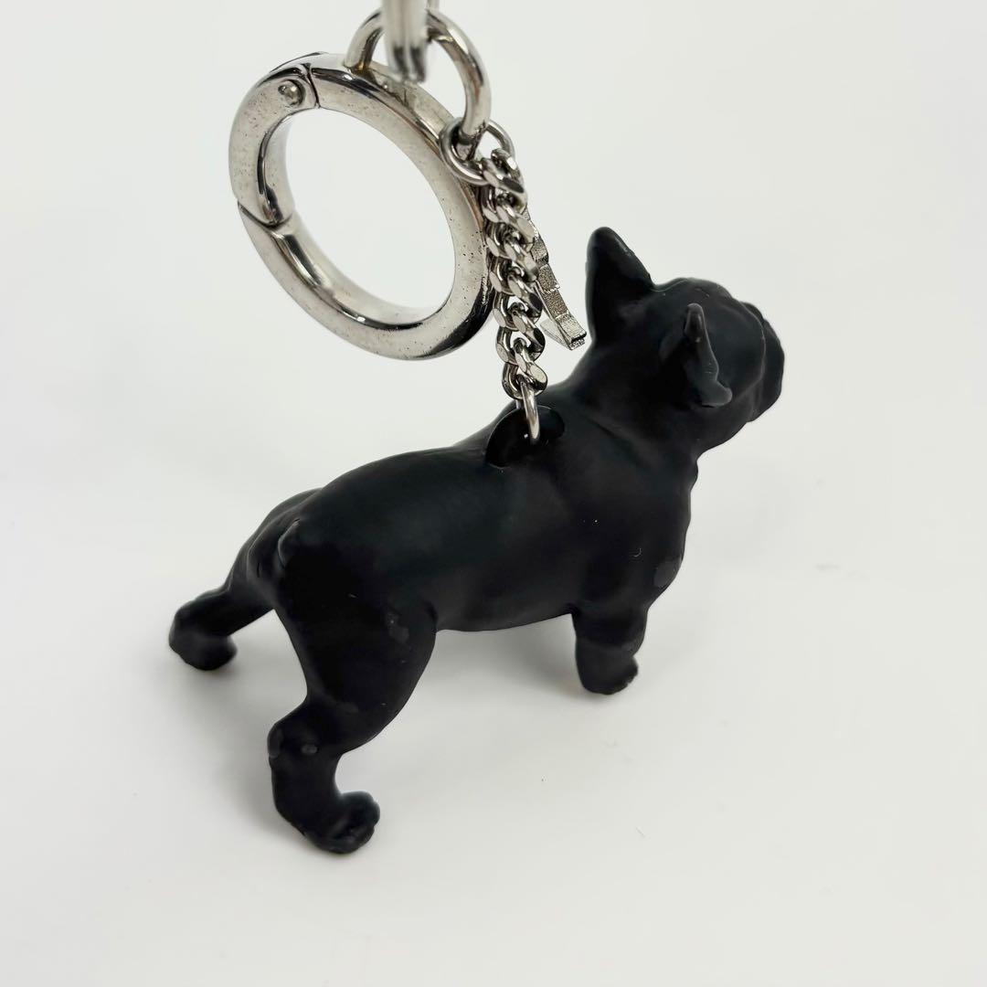 SAINT LAURENT PEPE KEYRING 現行 キーリング 犬