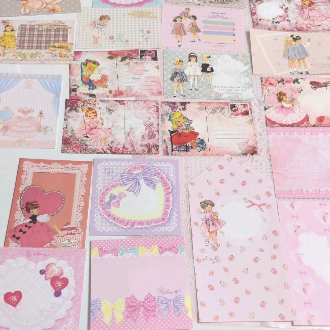 みぃこちゃん様ご確認用♥新作ガーリーレトロガール♥可愛いバラメモ♯611