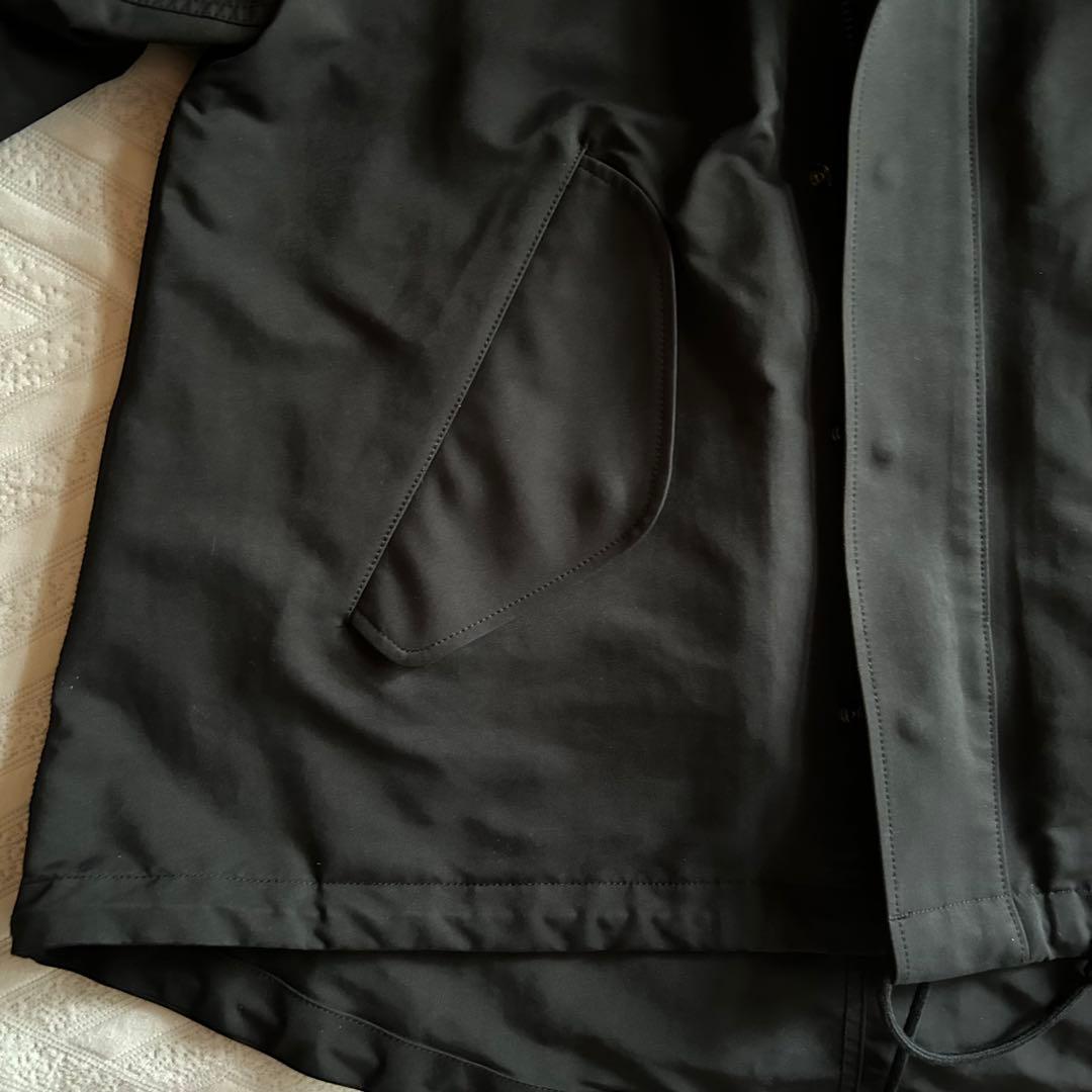 【美品】ザ・リラクス　ユナイテッドアローズ別注ドロップショルダーモッズコート34