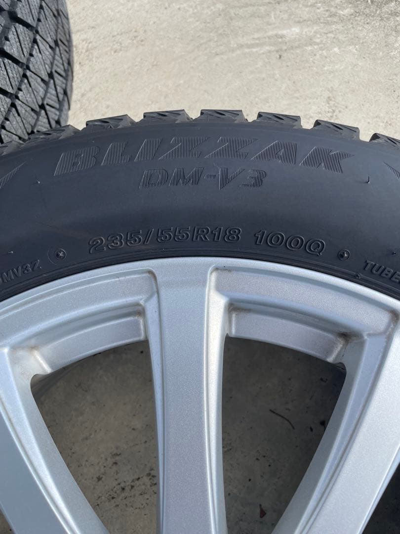 みえはる① BRIDGESTONE スタッドレスタイヤ235/55/R18