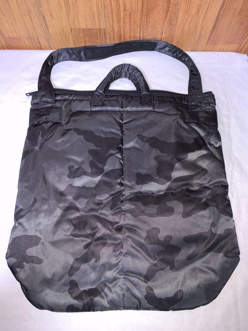 PORTER カモフラージュ 30周年 黒 ヘルメットバッグ ショルダーバッグ