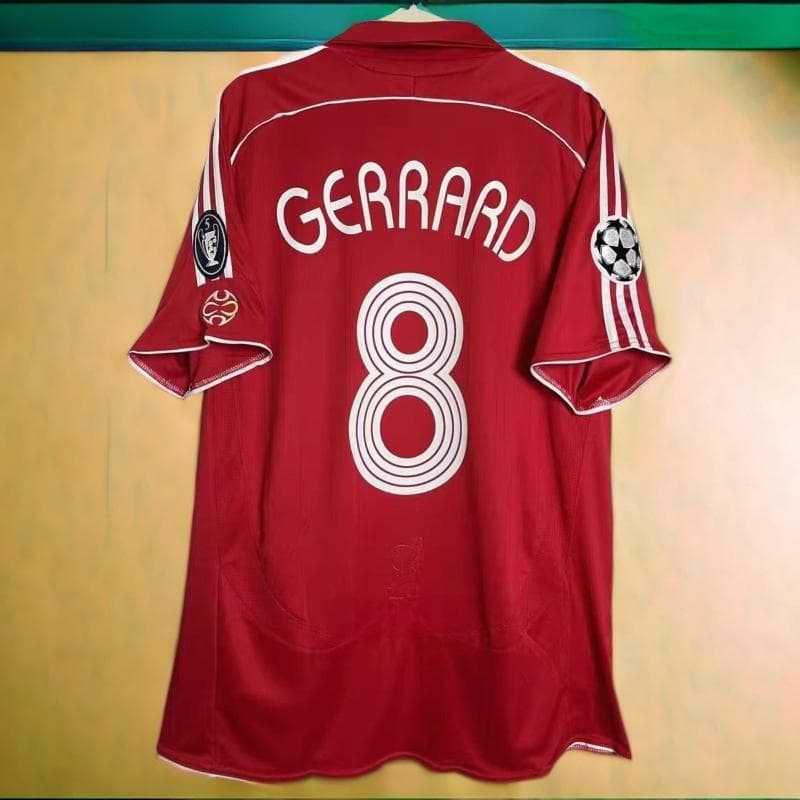 06-07 リバプール スティーブン・ジェラード 半袖シャツ 8
