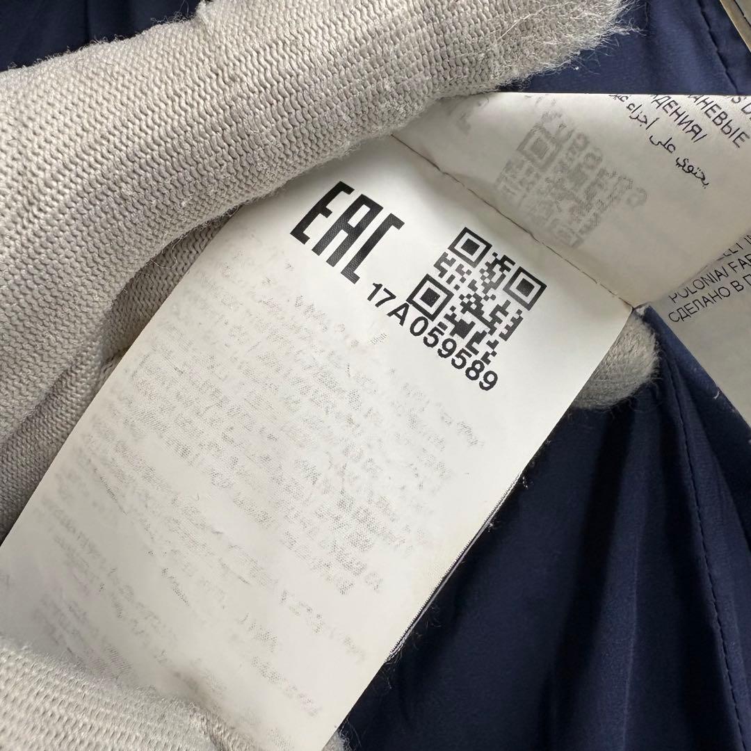 タトラス ボルボレ ダウンジャケット 2way アームロゴ ネイビー M