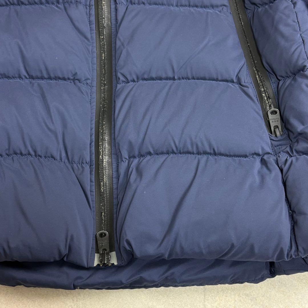 タトラス ボルボレ ダウンジャケット 2way アームロゴ ネイビー M