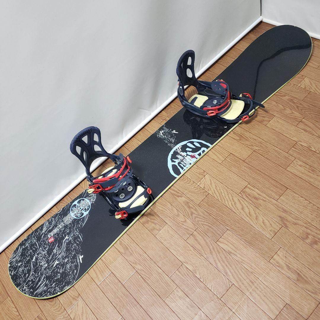 ぱぱさんぱぱさん専用 波達 namitatsu 156cm スノーボード セット