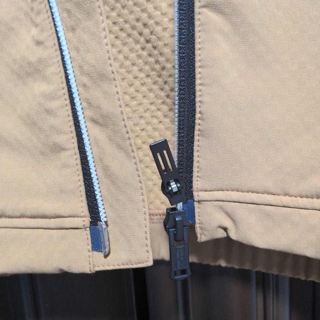 SY32:メンズ:Lサイズ:フルジップ ジャケット:キャメル色