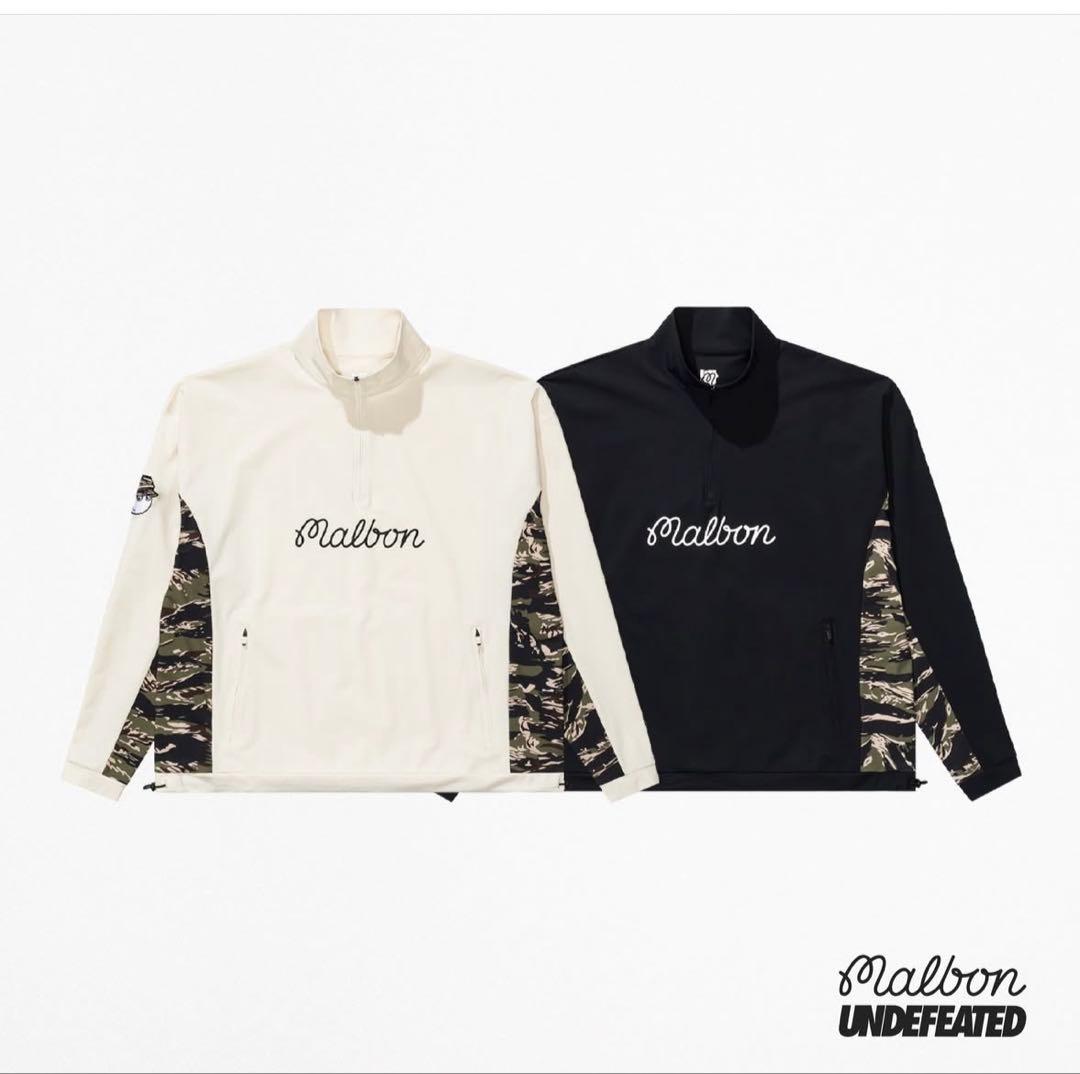 MALBON X UNDEFEATED パフォーマンス1/4ジッププルオーバー