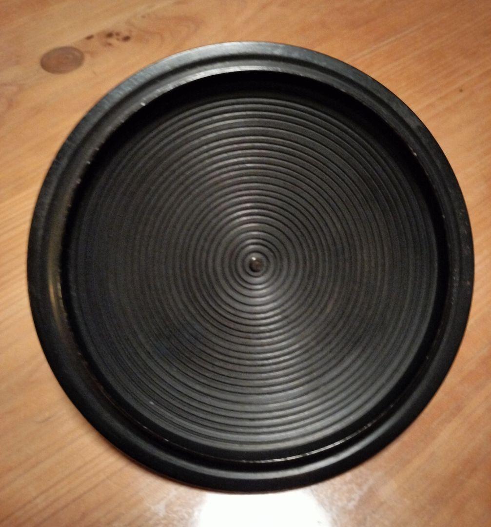 茶道具　佐藤清光　平丸霰釜　箱付