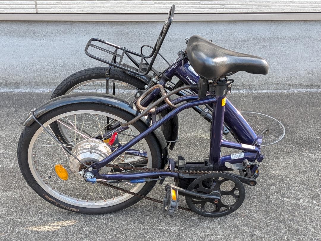 【送料込み】電動アシスト自転車　折りたたみ　20インチ　トランスモバイリー