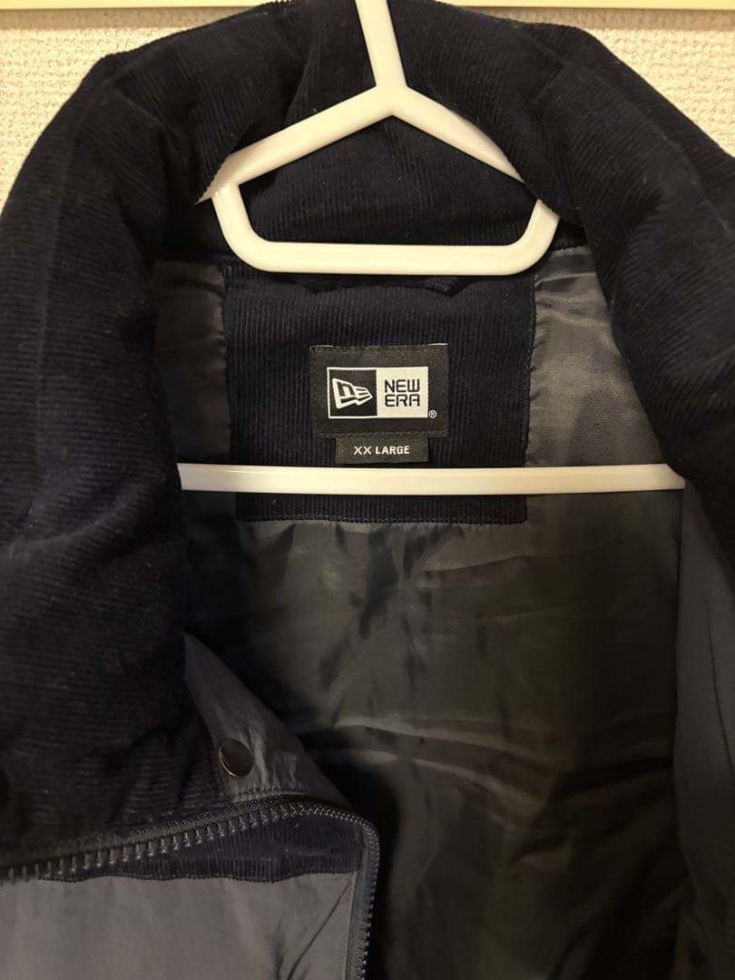 NEW ERA ダウンベスト XXL ネイビー
