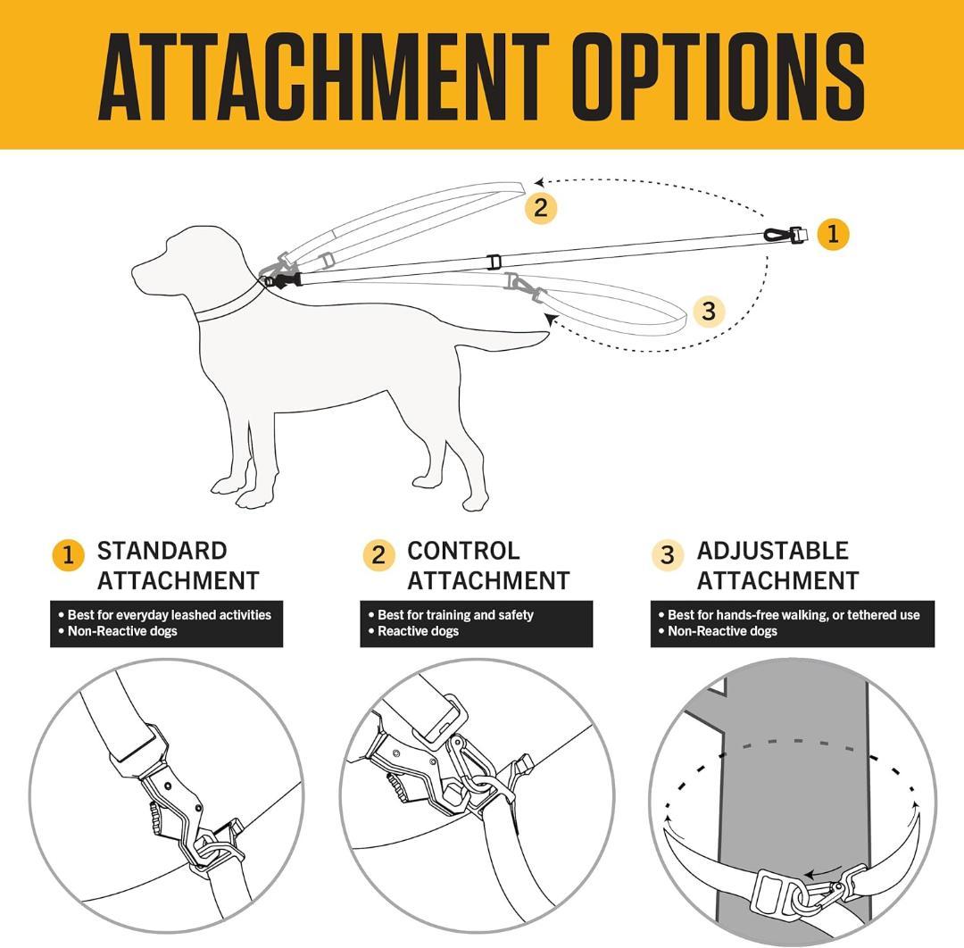 【NEW】Carhartt カーハート リード【L】＆首輪【M】赤ワイン 中型犬