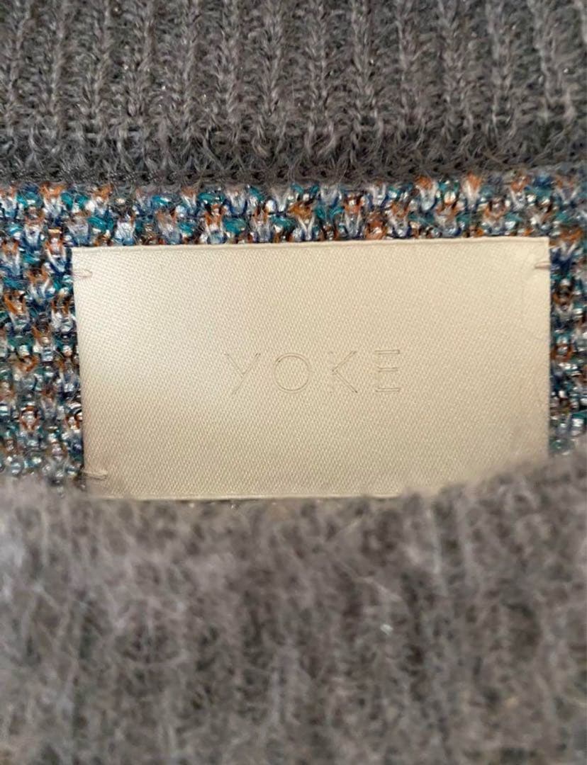 最終値下げ YOKE 22aw STILL JACQUARD CREWNECK